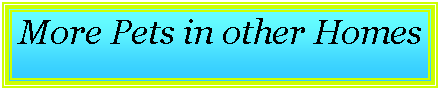 Text Box: More Pets in other Homes